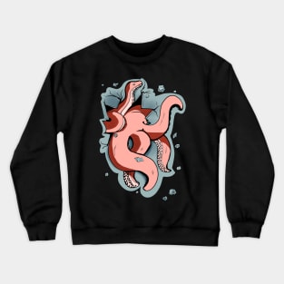 Octopus T-shirt Crewneck Sweatshirt